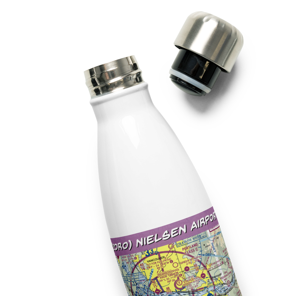 Nielsen Airport (2OR0) VFR Sectional Water Bottle 