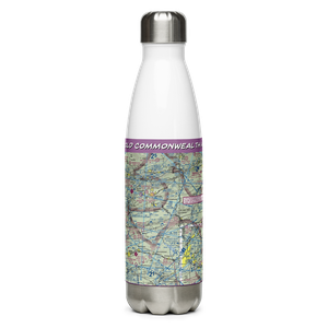 The Old Commonwealth Aerodrome (2PA6) VFR Sectional Water Bottle