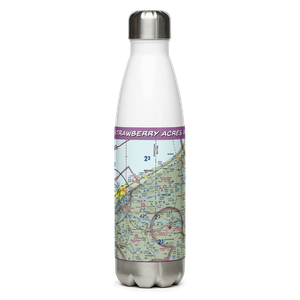 Strawberry Acres Airport (2PN0) VFR Sectional Water Bottle