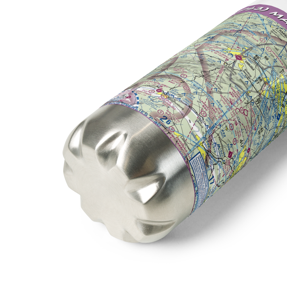 Mathna Airport (2PS3) VFR Sectional Water Bottle 
