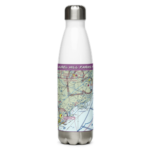 Laurel Hill Farms Airport (2SC7) VFR Sectional Water Bottle