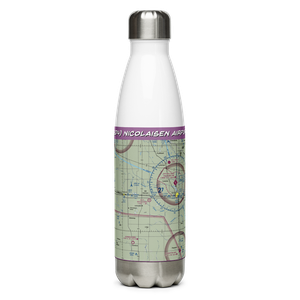 Nicolaisen Airport (2SD4) VFR Sectional Water Bottle