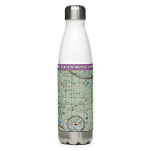 Bixler Ridge Airport (2SD8) VFR Sectional Water Bottle