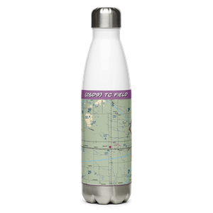 Tc Field (2SD9) VFR Sectional Water Bottle