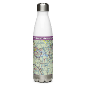 Pyramid Ranch Airport (2TA6) VFR Sectional Water Bottle