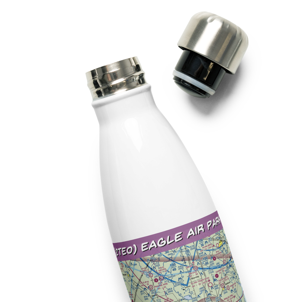 Eagle Air Park (2TE0) VFR Sectional Water Bottle 