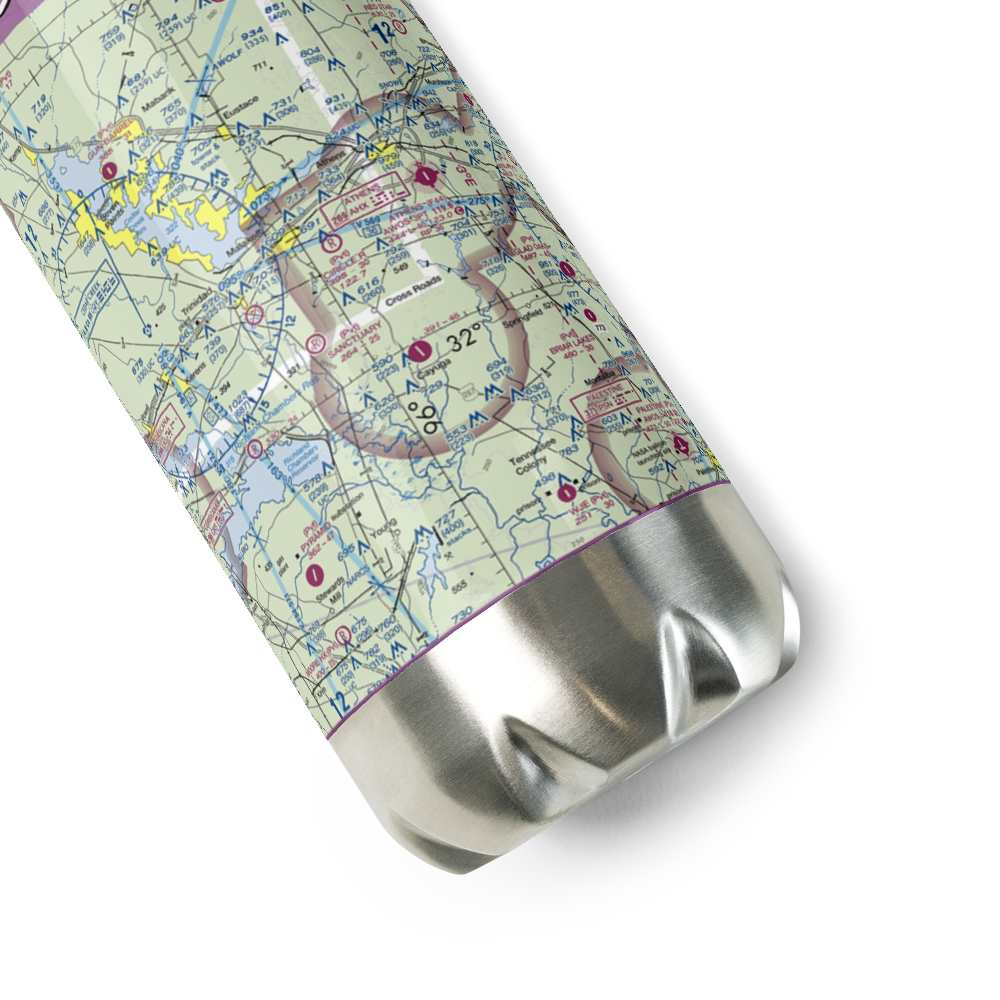 Circle R Ranch Airport (2TS4) VFR Sectional Water Bottle 