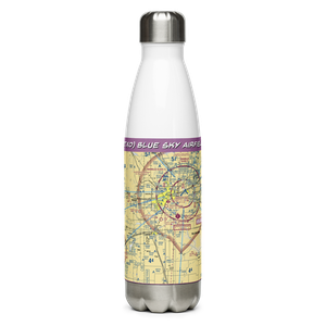 Blue Sky Airfield (2TX0) VFR Sectional Water Bottle