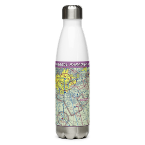 Russell Paradise Airport (2TX1) VFR Sectional Water Bottle