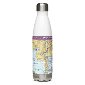 Fort Ranch Airport (2UT3) VFR Sectional Water Bottle