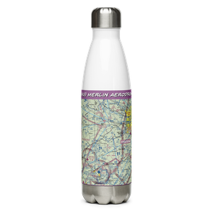 Merlin Aerodrome (2VA3) VFR Sectional Water Bottle