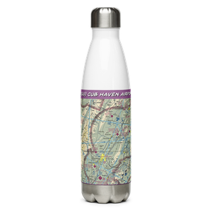 Cub Haven Airport (2VG3) VFR Sectional Water Bottle