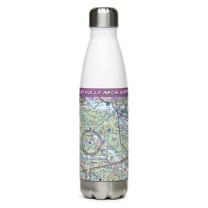 Folly Neck Airport (2VG8) VFR Sectional Water Bottle