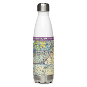 Swanson Airport (2W3) VFR Sectional Water Bottle