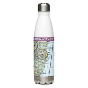 Davies Airport (2WI8) VFR Sectional Water Bottle