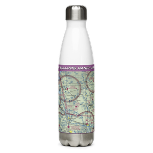 Bulldog Ranch Airport (2WI9) VFR Sectional Water Bottle