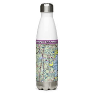 Oshkosh Sky Ranch Airport (2WN8) VFR Sectional Water Bottle