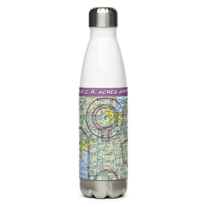 C. R. Acres Airport (2WS3) VFR Sectional Water Bottle