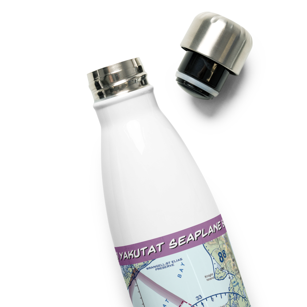 Yakutat Seaplane Base (2Y3) VFR Sectional Water Bottle 