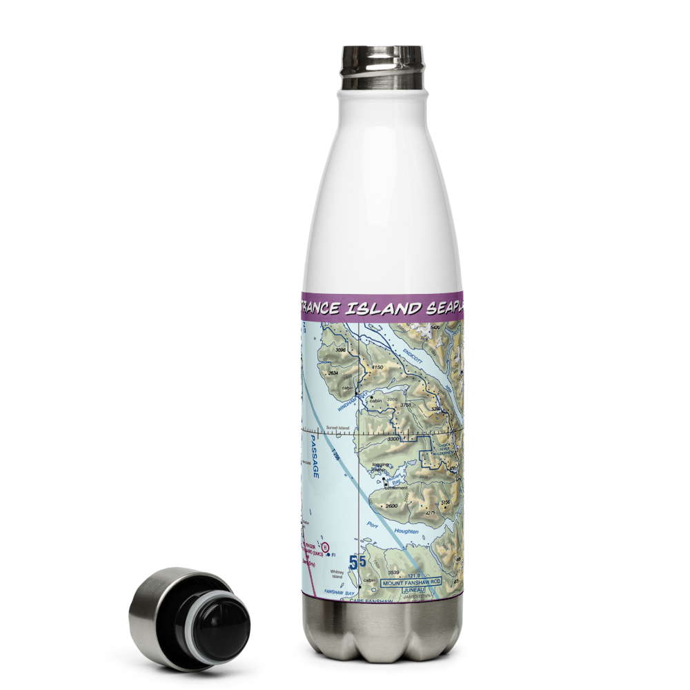 Entrance Island Seaplane Base (HBH) VFR Sectional Water Bottle 