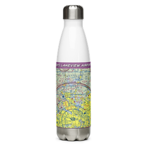 Lakeview Airport (30F) VFR Sectional Water Bottle