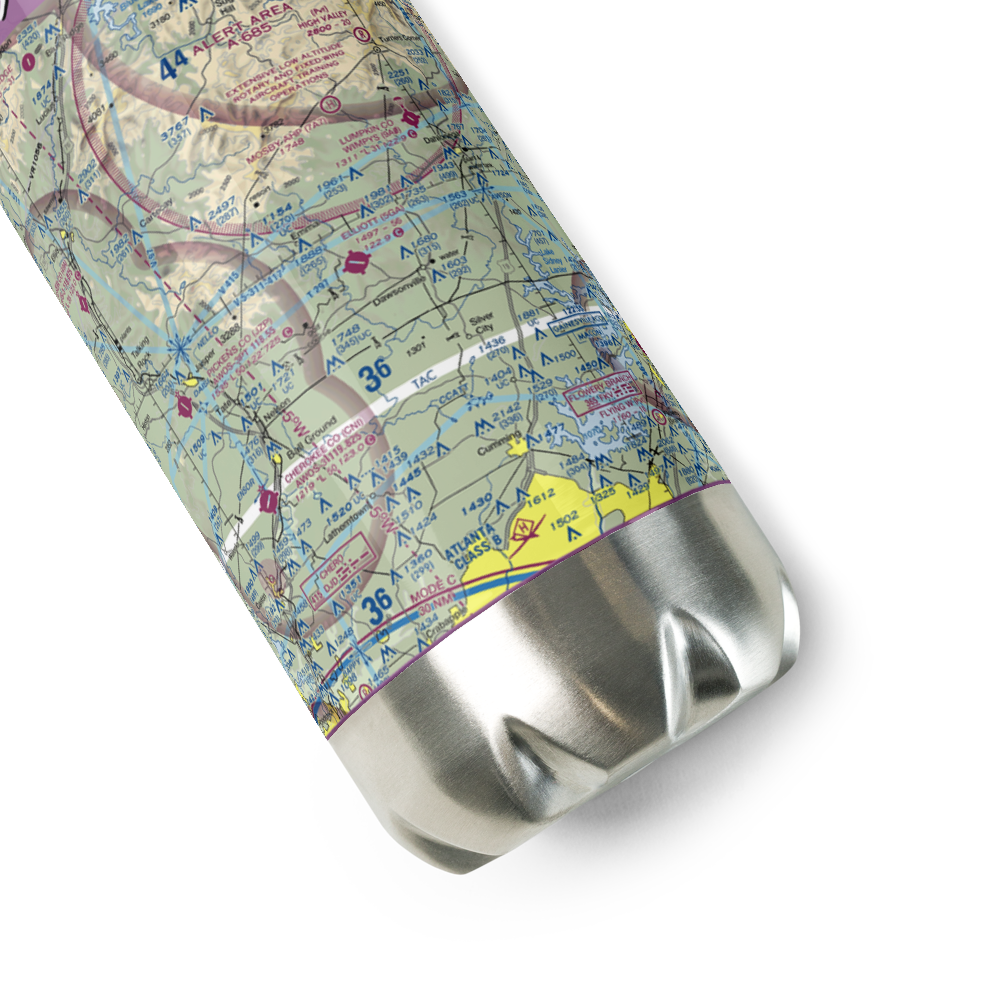 Elliott Field (5GA) VFR Sectional Water Bottle 