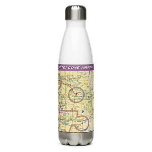 Cone Airport (30TE) VFR Sectional Water Bottle