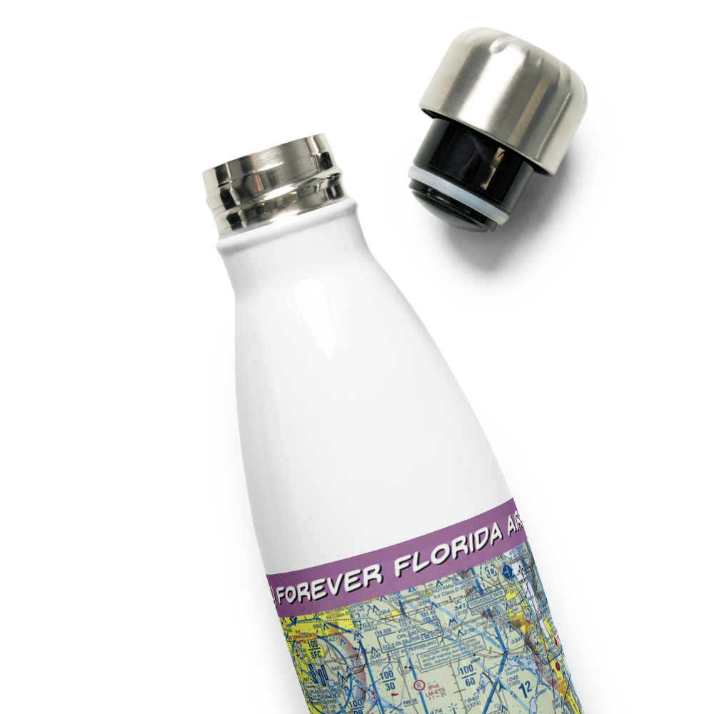 Forever Florida Airport (31FL) VFR Sectional Water Bottle 
