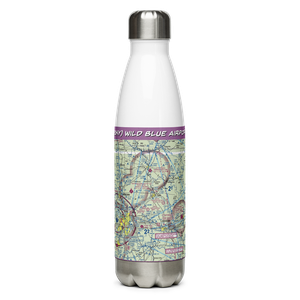 Wild Blue Airport (31KY) VFR Sectional Water Bottle