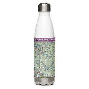 Hannah Airport (31MO) VFR Sectional Water Bottle