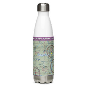 Grimm Farm Airport (31NE) VFR Sectional Water Bottle