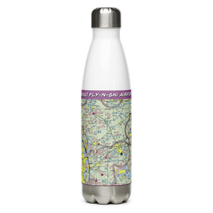 Fly-N-Ski Airport (31XS) VFR Sectional Water Bottle