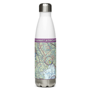 Sunset Strip Airpark (32FA) VFR Sectional Water Bottle