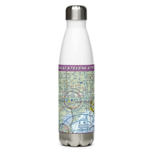 Stevens Strip (32LS) VFR Sectional Water Bottle