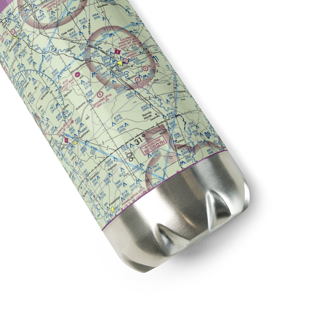 Browns Landing (32MS) VFR Sectional Water Bottle 