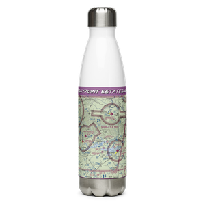 Skypoint Estates Airport (33AR) VFR Sectional Water Bottle