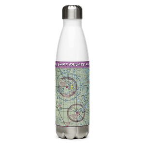 Swift Private Airport (33MN) VFR Sectional Water Bottle