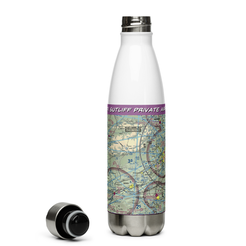 Sutliff Private Airport (33PA) VFR Sectional Water Bottle 