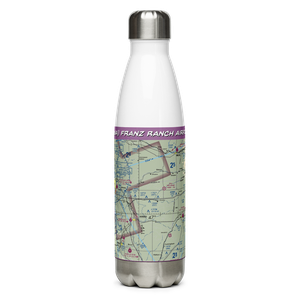 Franz Ranch Airport (33WA) VFR Sectional Water Bottle