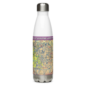Simons Airport (34CO) VFR Sectional Water Bottle