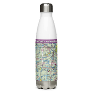 Jim Wehrli Memorial Airport (34IS) VFR Sectional Water Bottle