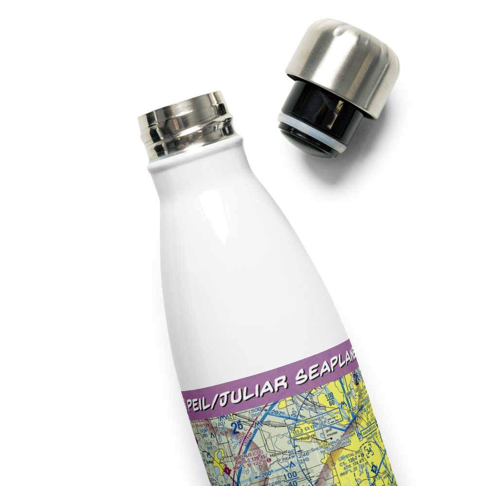 Peil/Juliar Seaplane Base (34MN) VFR Sectional Water Bottle 