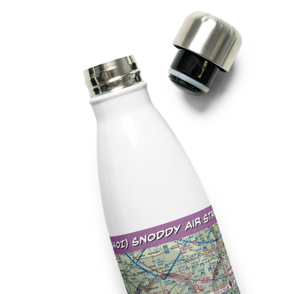 Snoddy Air Strip (34OI) VFR Sectional Water Bottle 