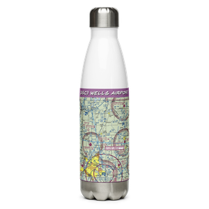 Wells Airport (35C) VFR Sectional Water Bottle