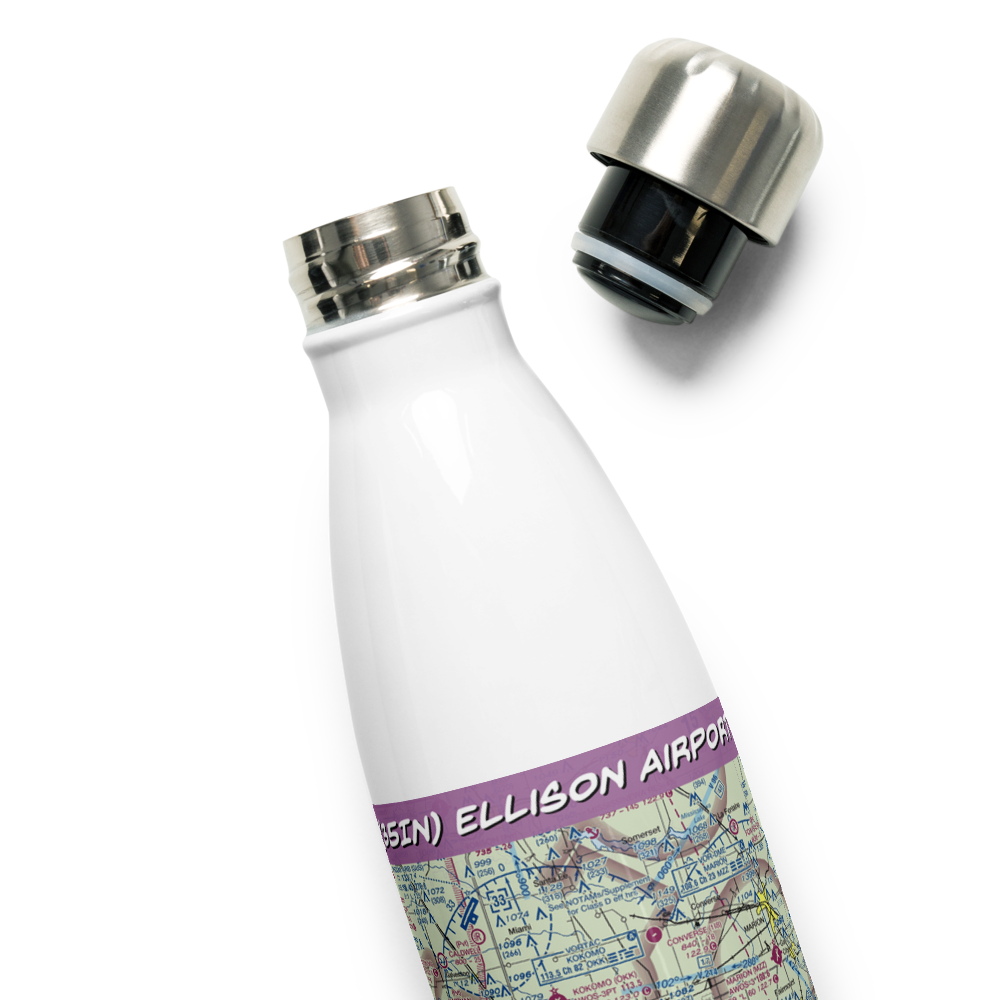 Ellison Airport (35IN) VFR Sectional Water Bottle 