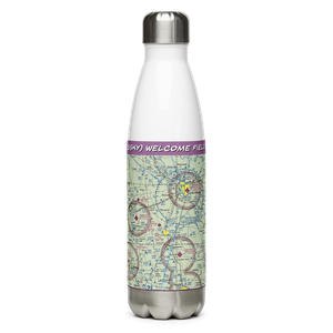 Welcome Field (35KY) VFR Sectional Water Bottle