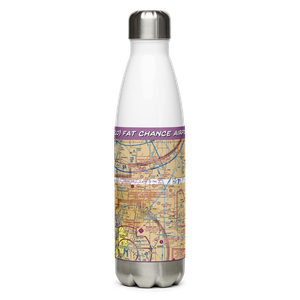 Fat Chance Airport (36CO) VFR Sectional Water Bottle