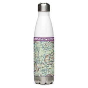 Gillen Airport (36IS) VFR Sectional Water Bottle
