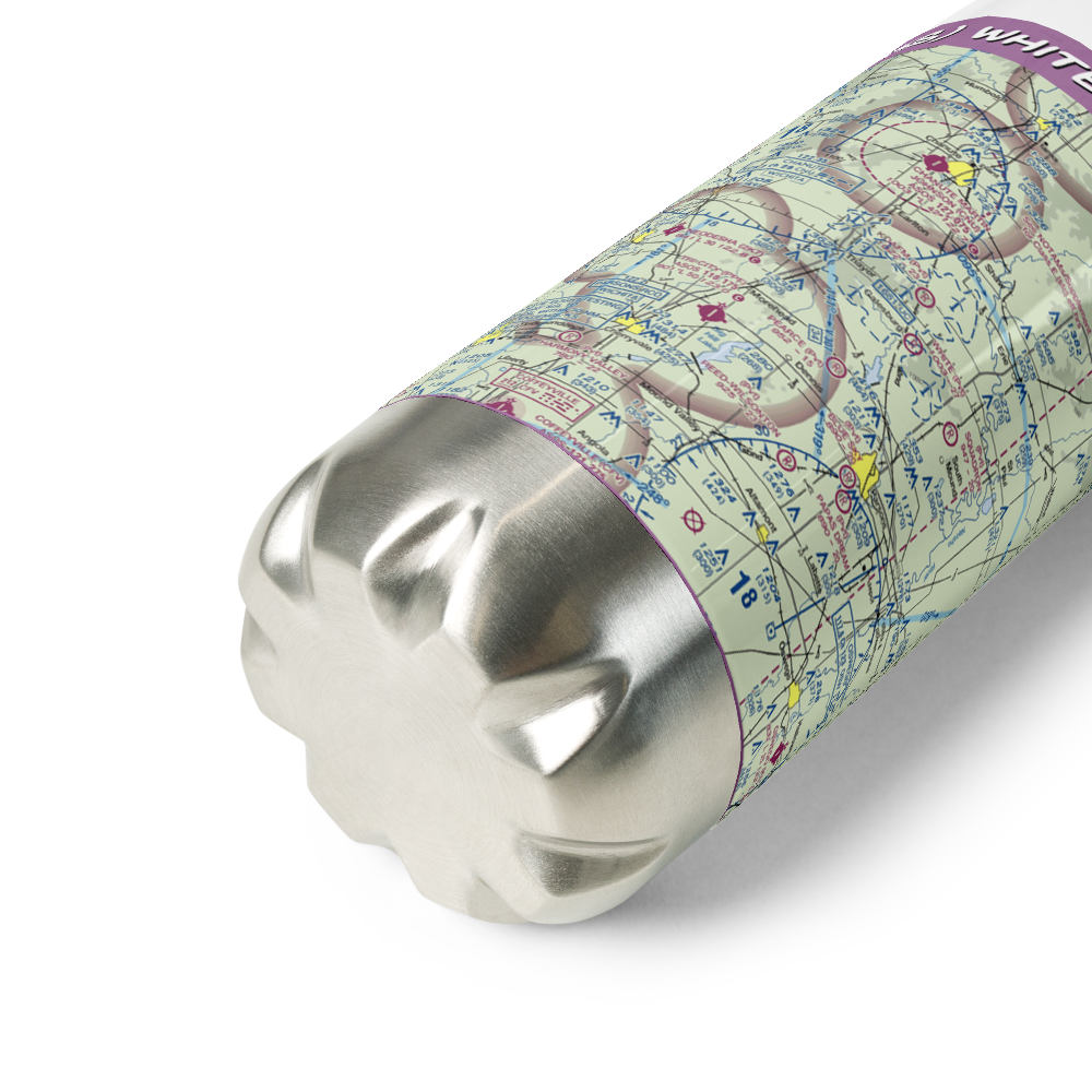 White Farms Airport (36KS) VFR Sectional Water Bottle 