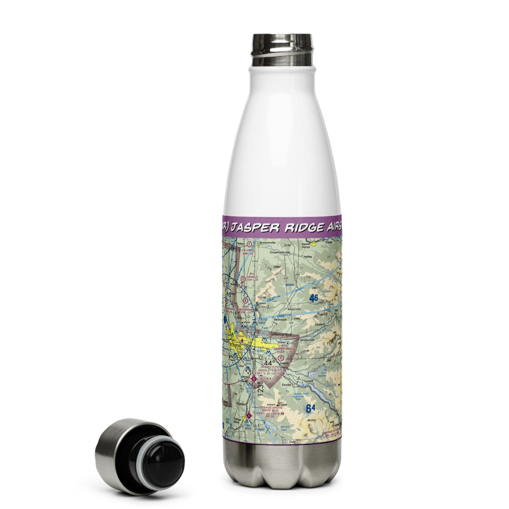 Jasper Ridge Airstrip (36OR) VFR Sectional Water Bottle 